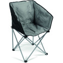 FAUTEUIL PLIANT NOIR ET GRIS KAMPA TUB