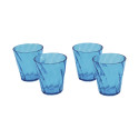 SET DE 4 VERRES A EAU 0,35L ROYAL TURQUOISE