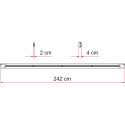 FIXING BAR CARRY BIKE 2.40 M 2 PCS