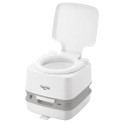 PORTA POTTI QUBE 335 BLANC POMPE A PISTON ET FIXATION AU SOL