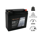 BATTERIE LITHIUM LIFEPO4 12 V 20Ah TECHFORCE