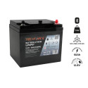 BATTERIE LITHIUM LIFEPO4 12 V 50Ah BLUETOOTH TECHFORCE