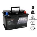 BATTERIE LITHIUM LIFEPO4 12 V 100Ah BLUETOOTH TECHFORCE