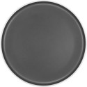 ASSIETTE PLATE DOLOMIT GRISE Ø 25 CM STONE TOUCH ANTIGLISSE BRUNNER