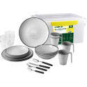 PACK VAISSELLE ALL INCLUSIVE DANS BOX TIVOLI 36 PIECES MELAMINE ANTIGLISSE BRUNNER