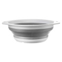 PASSOIRE PLIABLE COLANDER FOLD-AWAY GRIS BLANC Ø 22 CM BRUNNER